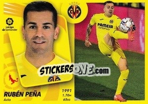 Sticker Rubén Peña (7BIS) - Liga Spagnola 2021-2022 n. 604 - Colecciones ESTE