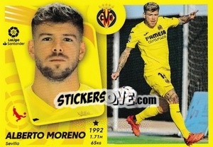 Sticker Alberto Moreno (10BIS) - Liga Spagnola 2021-2022 n. 605 - Colecciones ESTE