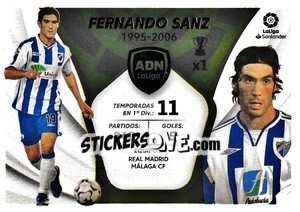Figurina Fernando Sanz - Málaga CF (9) - Liga Spagnola 2021-2022 - Colecciones ESTE