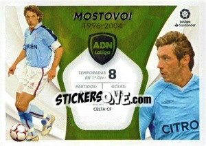 Sticker Mostovoi - Celta de Vigo (21) - Liga Spagnola 2021-2022 n. 631 - Colecciones ESTE