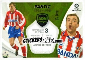 Sticker Pantic - Atlético de Madrid (22) - Liga Spagnola 2021-2022 n. 632 - Colecciones ESTE