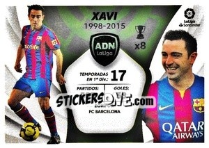 Cromo Xavi - FC Barcelona (31)