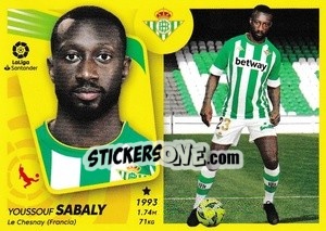 Sticker 2 Sabaly (Real Betis) - Liga Spagnola 2021-2022 - Colecciones ESTE