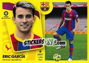 Sticker 4 Eric García (FC Barcelona) - Liga Spagnola 2021-2022 - Colecciones ESTE
