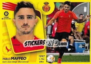 Sticker 7 Maffeo (RCD Mallorca) - Liga Spagnola 2021-2022 n. 657 - Colecciones ESTE