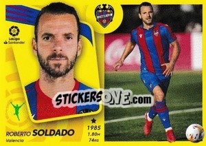 Sticker 9 Soldado (Villarreal CF) - Liga Spagnola 2021-2022 n. 659 - Colecciones ESTE