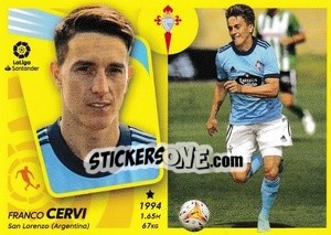 Cromo 11 Cervi (Celta de Vigo) - Liga Spagnola 2021-2022 - Colecciones ESTE