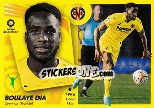 Sticker 13 Boulaye Dia (Villarreal CF) - Liga Spagnola 2021-2022 n. 663 - Colecciones ESTE