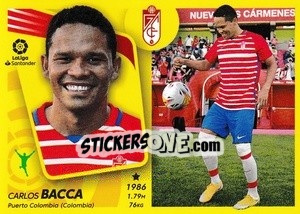 Sticker 15 Bacca (Granada CF) - Liga Spagnola 2021-2022 n. 665 - Colecciones ESTE