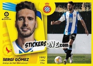 Sticker 24 Sergi Gómez (RCD Espanyol) - Liga Spagnola 2021-2022 - Colecciones ESTE