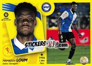 Sticker 29 Loum (Deportivo Alavés) - Liga Spagnola 2021-2022 - Colecciones ESTE