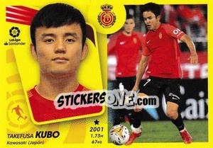 Sticker 30 Kubo (RCD Mallorca) - Liga Spagnola 2021-2022 n. 680 - Colecciones ESTE