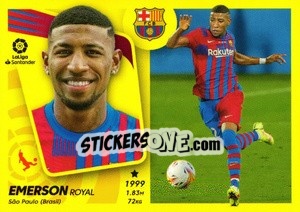 Sticker 32 Emerson (FC Barcelona) - Liga Spagnola 2021-2022 n. 682 - Colecciones ESTE