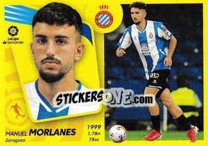Sticker 34 Morlanes (RCD Espanyol) - Liga Spagnola 2021-2022 n. 684 - Colecciones ESTE