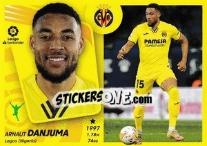 Sticker 40 Danjuma (Villarreal CF) - Liga Spagnola 2021-2022 n. 690 - Colecciones ESTE