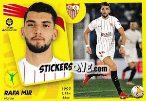 Sticker 41 Rafa Mir (Sevilla FC) - Liga Spagnola 2021-2022 n. 691 - Colecciones ESTE
