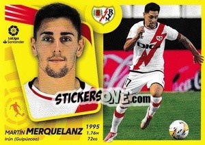 Sticker 45 Merquelanz (Rayo Vallecano) - Liga Spagnola 2021-2022 - Colecciones ESTE