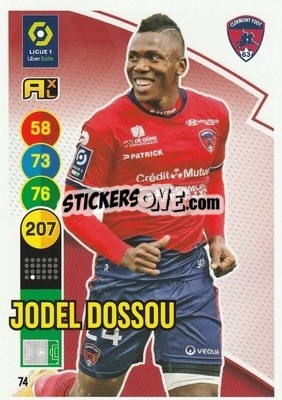 Sticker Jodel Dossou - FOOT 2021-2022. Adrenalyn XL - Panini