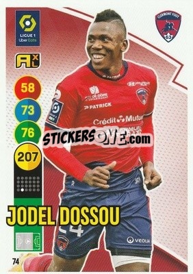 Sticker Jodel Dossou - FOOT 2021-2022. Adrenalyn XL n. 74 - Panini