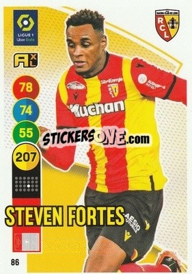 Sticker Steven Fortès - FOOT 2021-2022. Adrenalyn XL - Panini