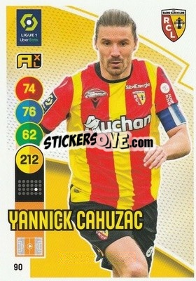 Figurina Yannick Cahuzac - FOOT 2021-2022. Adrenalyn XL - Panini