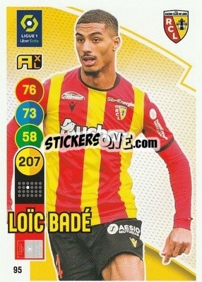 Cromo Loic Badé - FOOT 2021-2022. Adrenalyn XL n. 95 - Panini