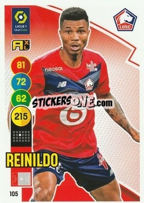Sticker Reinildo - FOOT 2021-2022. Adrenalyn XL n. 105 - Panini