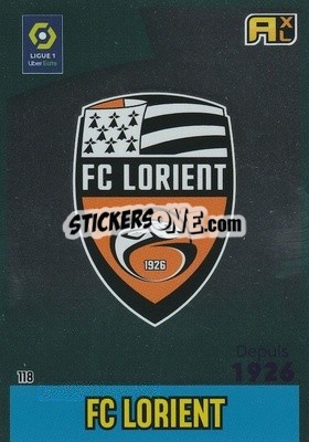 Sticker Écusson - FOOT 2021-2022. Adrenalyn XL n. 118 - Panini