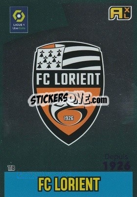 Sticker Écusson - FOOT 2021-2022. Adrenalyn XL - Panini