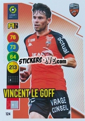 Sticker Vincent Le Goff - FOOT 2021-2022. Adrenalyn XL - Panini