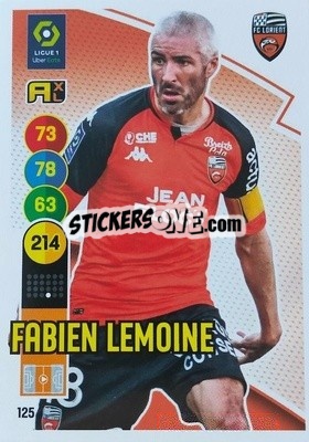 Sticker Fabien Lemoine - FOOT 2021-2022. Adrenalyn XL n. 125 - Panini