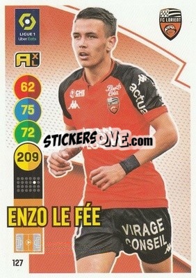 Cromo Enzo Le Fée - FOOT 2021-2022. Adrenalyn XL - Panini