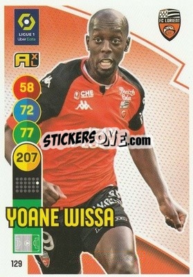 Sticker Yoane Wissa - FOOT 2021-2022. Adrenalyn XL - Panini