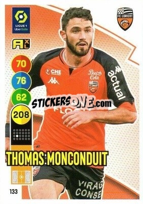 Cromo Thomas Monconduit - FOOT 2021-2022. Adrenalyn XL - Panini