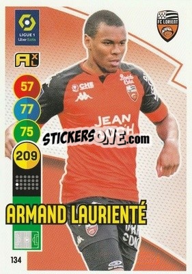 Sticker Armand Laurienté - FOOT 2021-2022. Adrenalyn XL - Panini