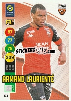 Sticker Armand Laurienté - FOOT 2021-2022. Adrenalyn XL n. 134 - Panini
