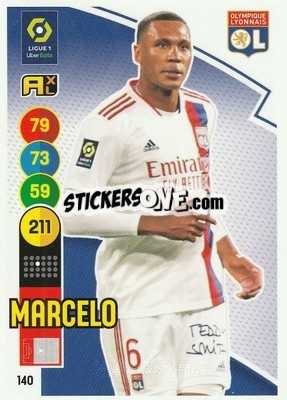 Sticker Marcelo - FOOT 2021-2022. Adrenalyn XL n. 140 - Panini