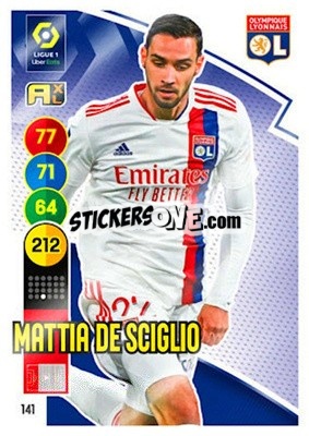 Sticker Mattia De Sciglio - FOOT 2021-2022. Adrenalyn XL - Panini