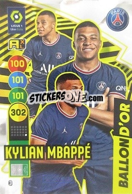 Sticker Kylian Mbappé - FOOT 2021-2022. Adrenalyn XL n. 3 - Panini