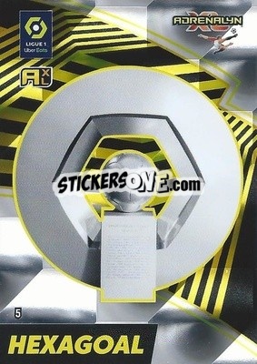 Sticker Hexagoal - FOOT 2021-2022. Adrenalyn XL n. 5 - Panini