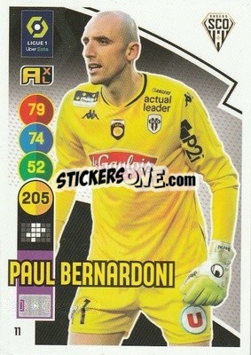 Sticker Paul Bernardoni - FOOT 2021-2022. Adrenalyn XL - Panini
