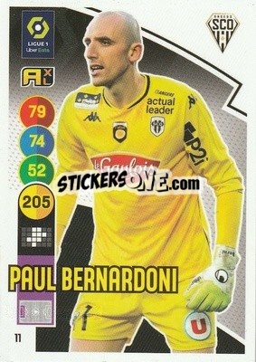 Figurina Paul Bernardoni - FOOT 2021-2022. Adrenalyn XL n. 11 - Panini