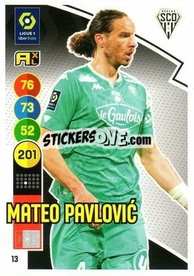 Sticker Mateo Pavlovic - FOOT 2021-2022. Adrenalyn XL n. 13 - Panini