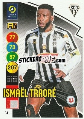 Cromo Ismael Traoré - FOOT 2021-2022. Adrenalyn XL n. 14 - Panini