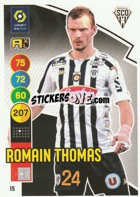 Cromo Romain Thomas - FOOT 2021-2022. Adrenalyn XL n. 15 - Panini