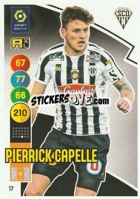 Sticker Pierrick Capelle - FOOT 2021-2022. Adrenalyn XL - Panini