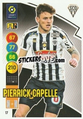 Sticker Pierrick Capelle - FOOT 2021-2022. Adrenalyn XL n. 17 - Panini