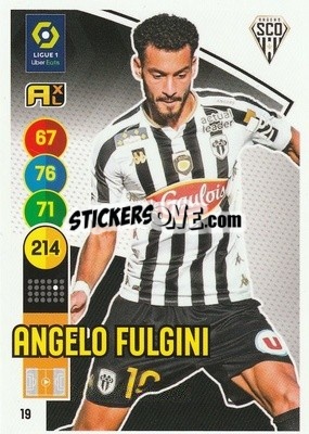 Sticker Angelo Fulgini - FOOT 2021-2022. Adrenalyn XL n. 19 - Panini