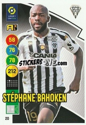 Sticker Stéphane Bahoken - FOOT 2021-2022. Adrenalyn XL n. 20 - Panini