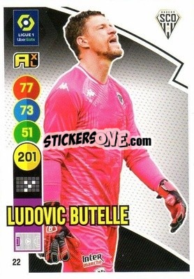 Sticker Ludovic Butelle - FOOT 2021-2022. Adrenalyn XL - Panini